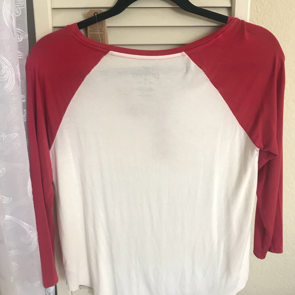 Soft and sexy baseball tee (new with tags) - Picture 3 of 4